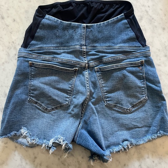 Madewell Maternity High Waist Denim Shorts 28 - Picture 5 of 5